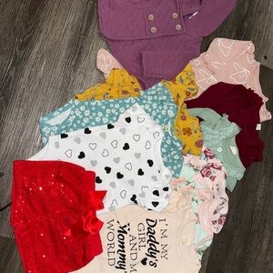 Baby girl's Colorful Clothing Set
